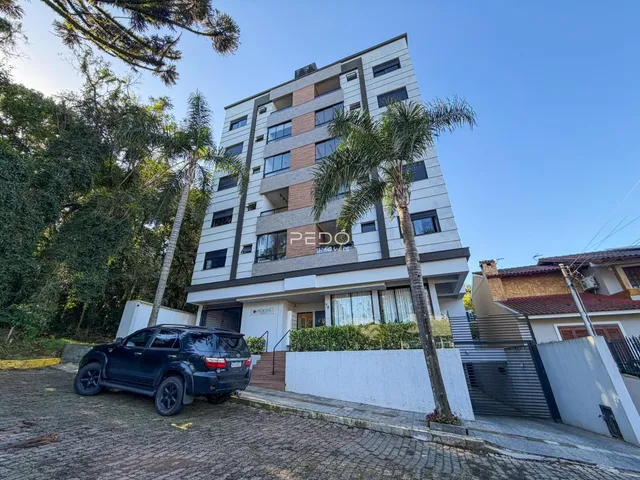 Fachada de um prédio residencial em Lajeado, Brasil.