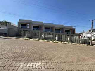 Fachada de um prédio residencial em Lajeado, Brasil.