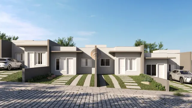 Casa geminada com 2 dormitórios