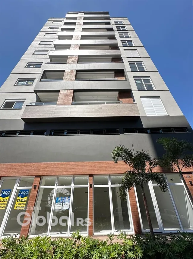 Fachada de um prédio residencial em Lajeado, Brasil.