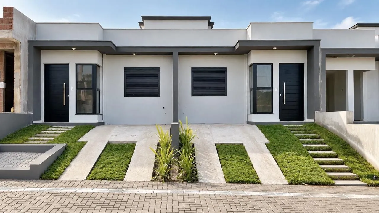 Casa geminada com 2 dormitórios, foto 1