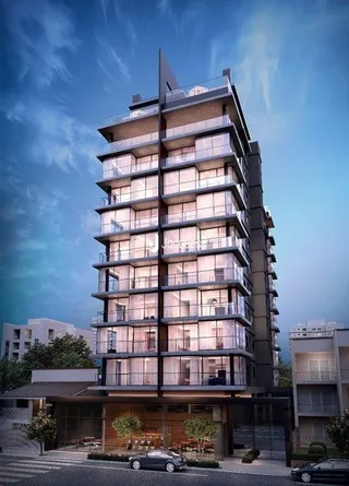 Fachada de um edifício residencial em Lajeado, Brasil.