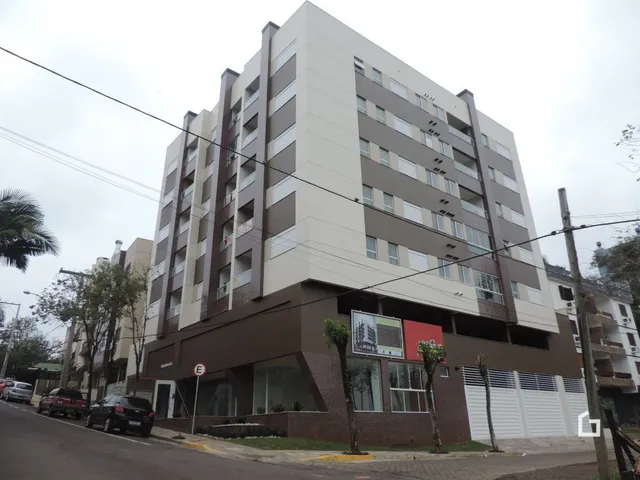 Fachada de um prédio residencial em Lajeado, Brasil.