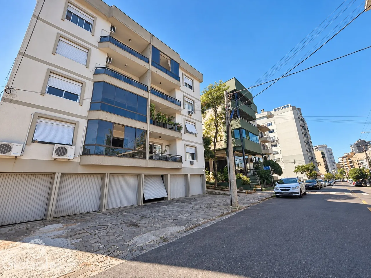 Fachada de um prédio residencial em Lajeado, Brasil.