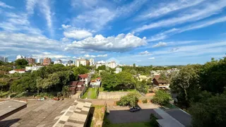 Vista aérea de uma área residencial em Lajeado, Brasil.
