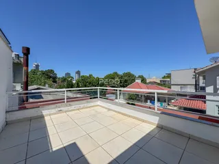 Vista da varanda de um imóvel em Lajeado, Brasil.