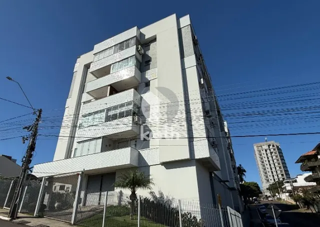 Fachada de um prédio residencial em Lajeado, Brasil.