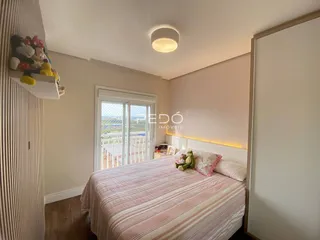 Quarto com vista para o exterior em Lajeado, Brasil.