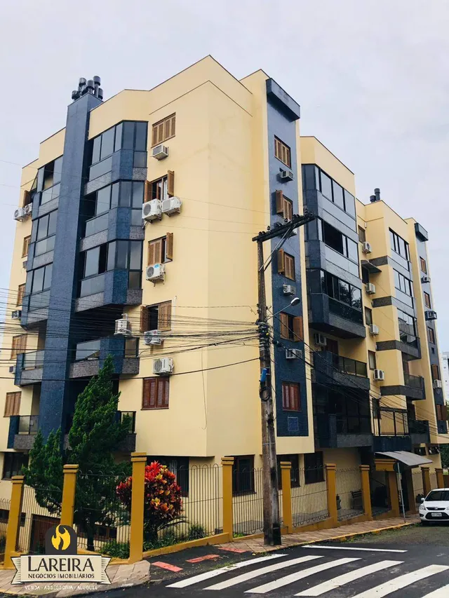 Fachada de um prédio residencial em Lajeado, Brasil.