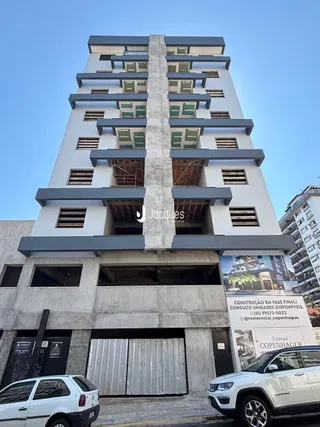 Fachada de um prédio residencial em Lajeado, Brasil.