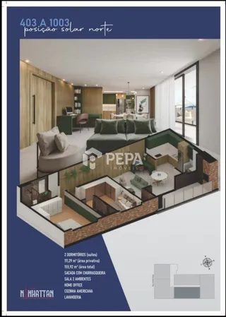 Apartamento com 2 dormitórios, foto 7