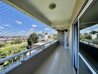 Vista da varanda de um imóvel em Lajeado, Brasil.