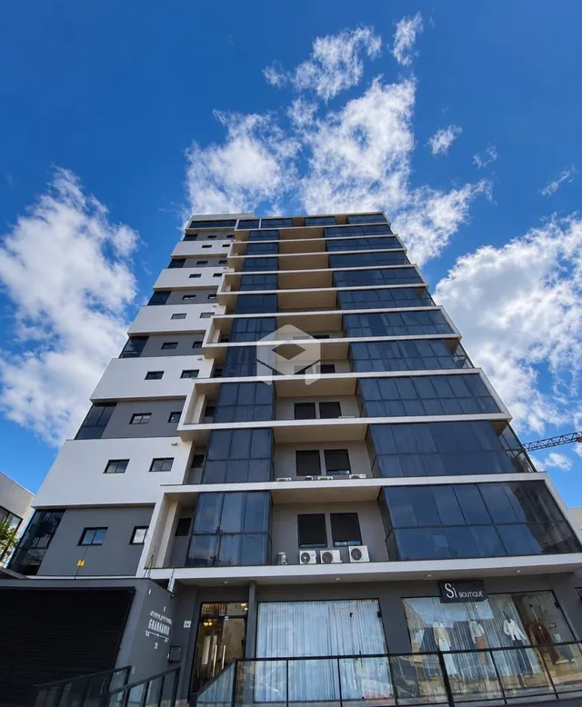 Fachada de um prédio residencial em Lajeado, Brasil.