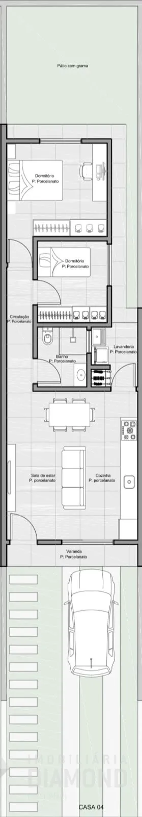 Casa geminada com 2 dormitórios, foto 4