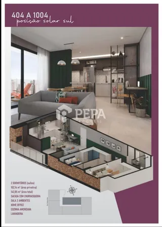 Apartamento com 2 dormitórios, foto 7