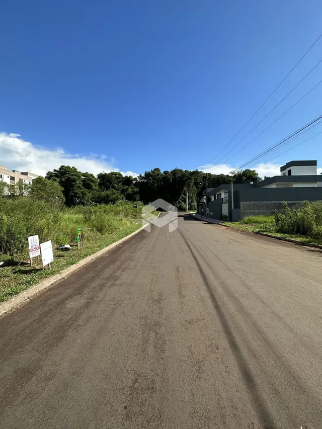 Vista da rua e propriedade em Lajeado, Brasil.