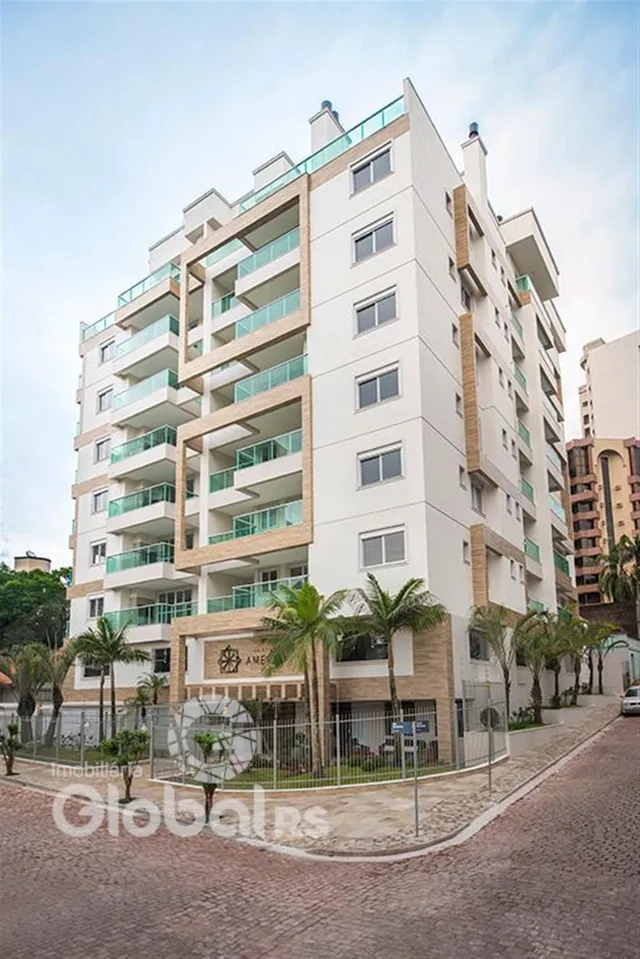 Fachada de um prédio residencial em Lajeado, Brasil.