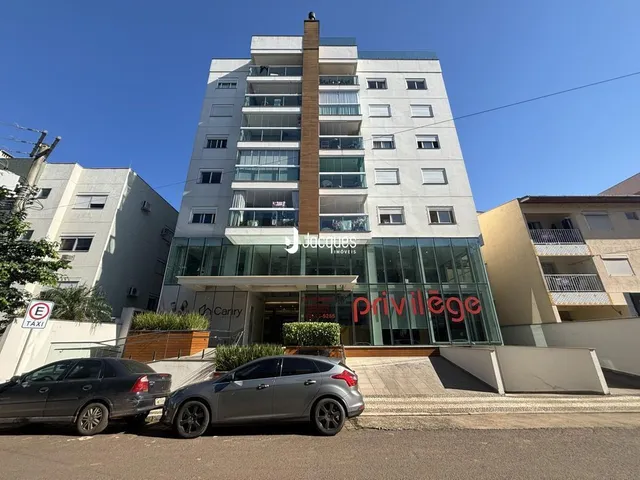 Fachada de um prédio residencial em Lajeado, Brasil.