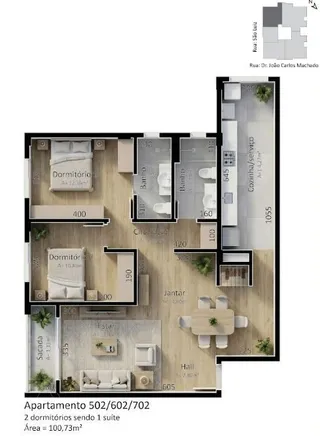 Apartamento com 2 dormitórios, foto 7
