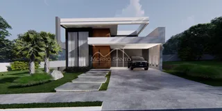Fachada moderna de uma residência em Lajeado, Brasil, com paisagismo frontal.