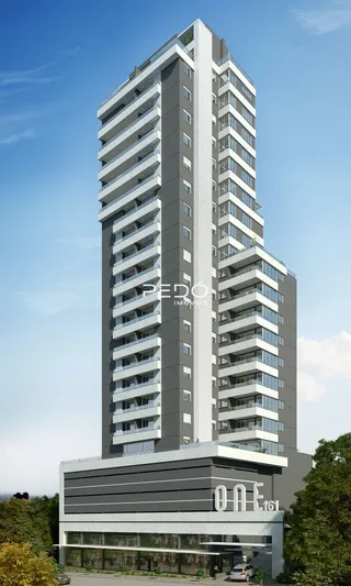 Fachada de um edifício residencial em Lajeado, Brasil.