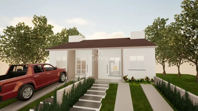 Casa geminada com 2 dormitórios