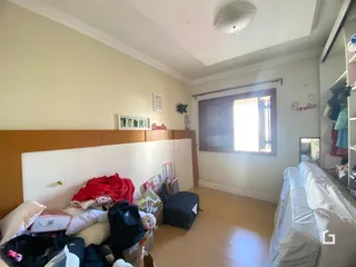 Quarto interno de uma residência em Lajeado, Brasil.