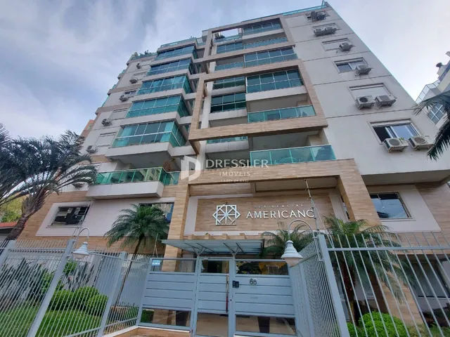 Fachada de um prédio residencial em Lajeado, Brasil.