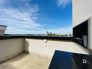 Vista da fachada de um imóvel em Lajeado, Brasil.