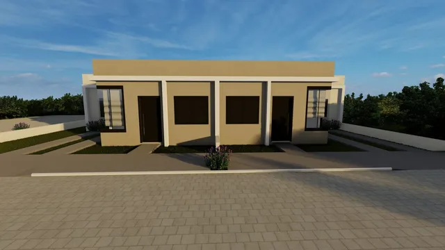 Casa com 2 dormitórios