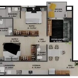 Apartamento com 2 dormitórios, foto 28