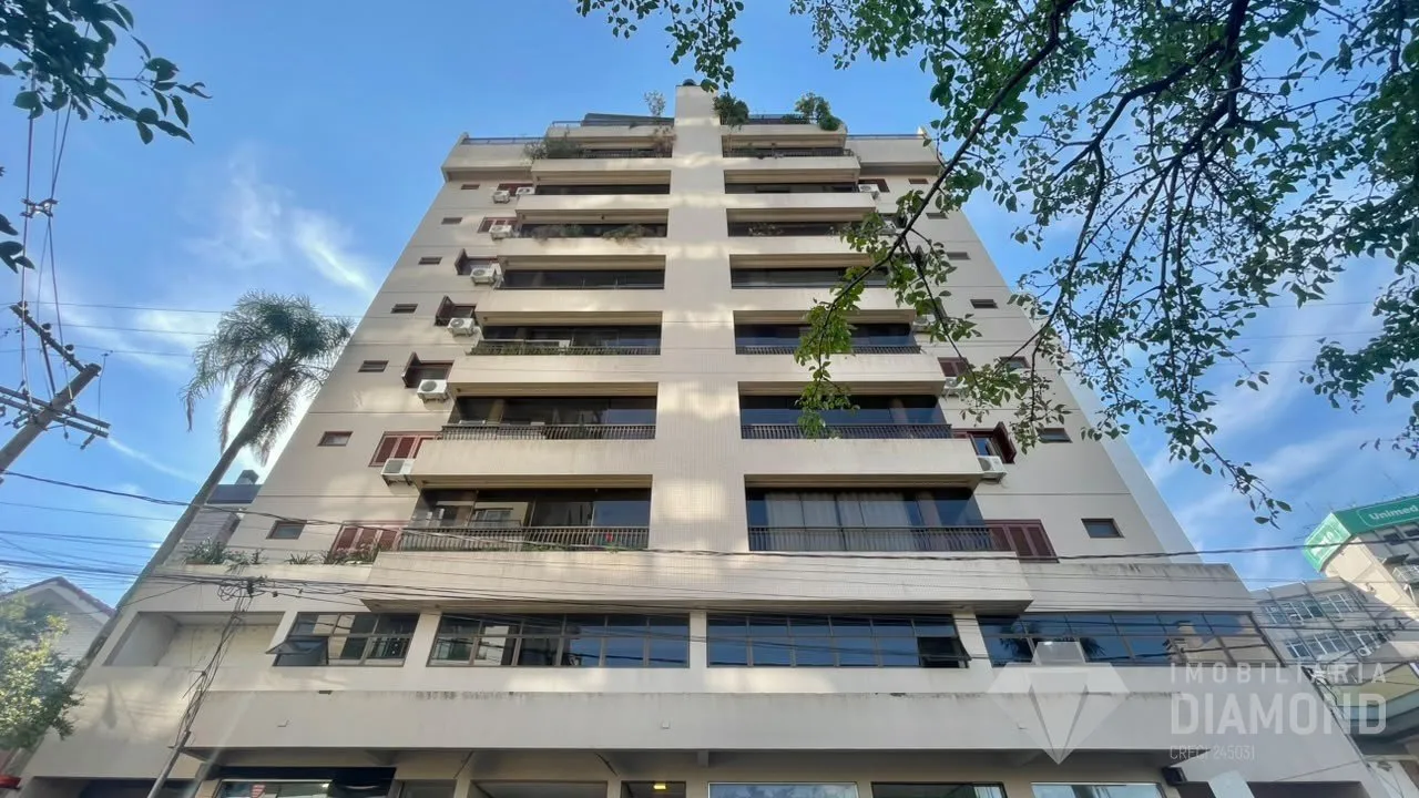 Fachada de um prédio residencial em Lajeado, Brasil.