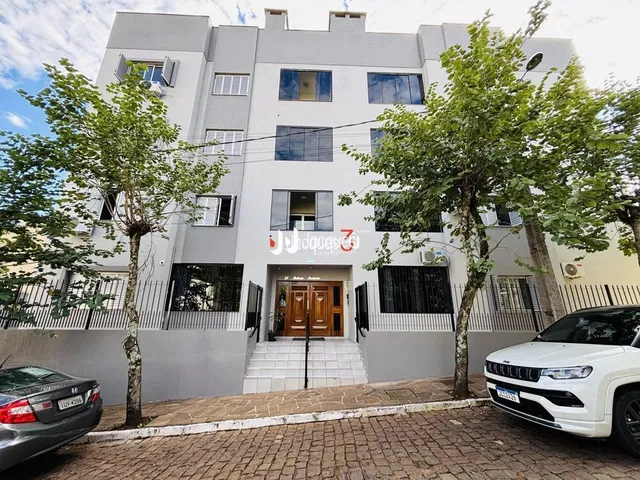 Fachada de um prédio residencial em Lajeado, Brasil.