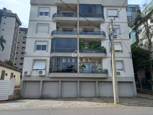Fachada de um prédio residencial em Lajeado, Brasil.