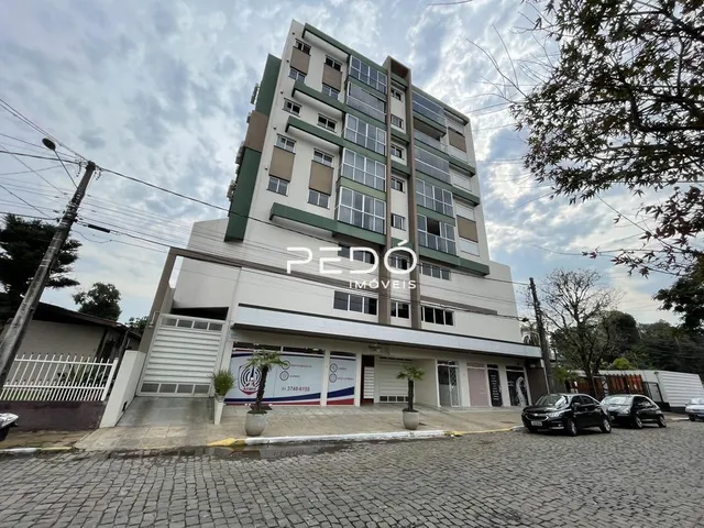 Fachada de um prédio residencial em Lajeado, Brasil.