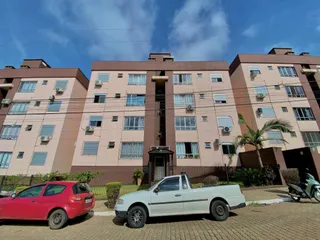Fachada de um prédio residencial em Lajeado, Brasil.