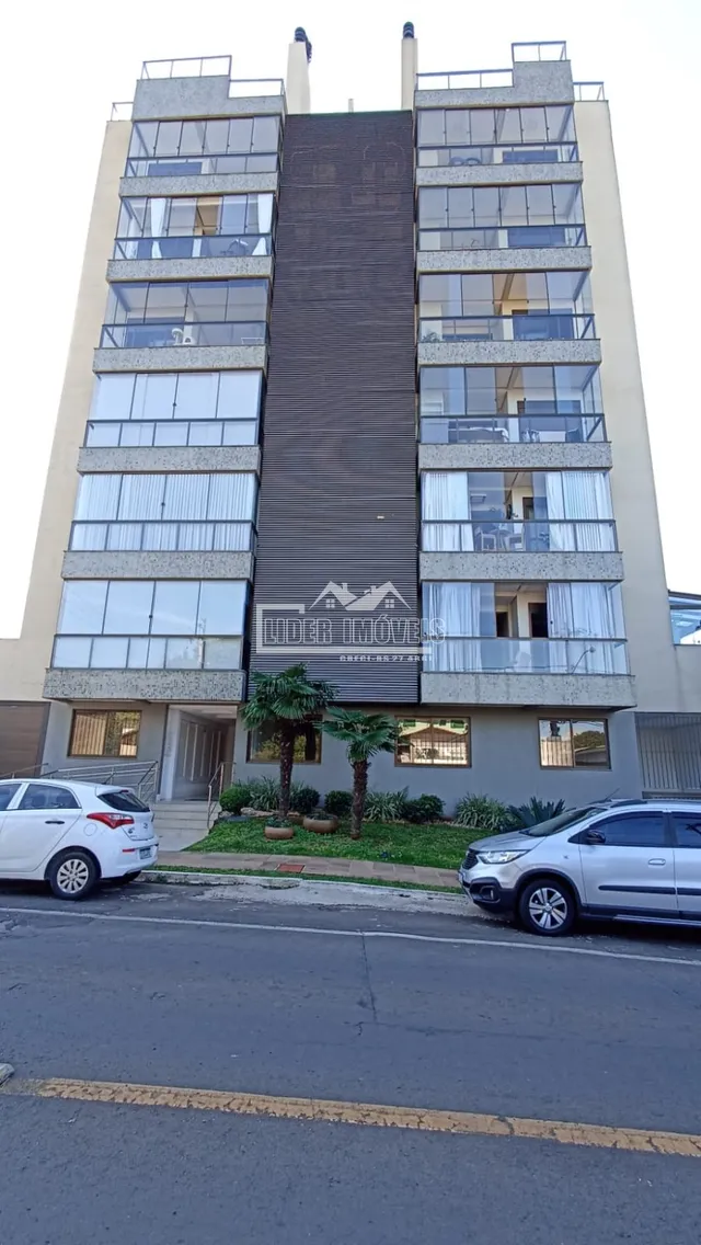 Fachada de um prédio residencial em Lajeado, Brasil.