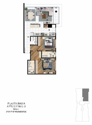 Apartamento com 2 dormitórios, foto 14