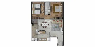 Apartamento com 2 dormitórios, foto 5