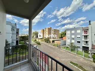 Vista da rua em Lajeado, Brasil.