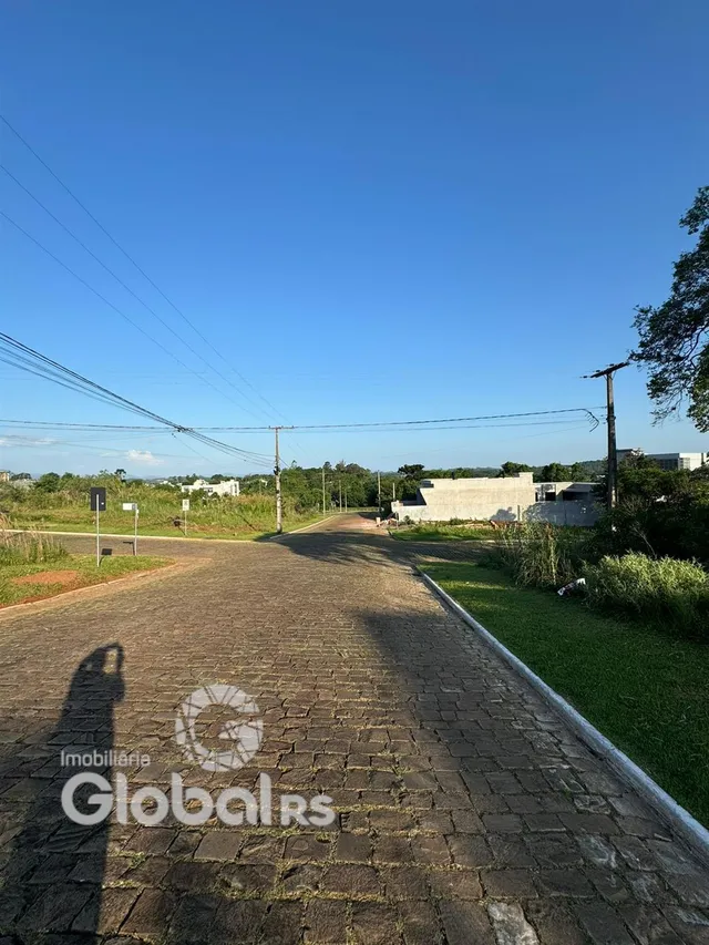 Vista da rua e paisagem em Lajeado, Brasil.