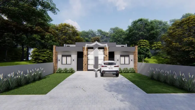 Casa geminada com 2 dormitórios, foto 3