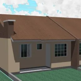 Casa geminada com 2 dormitórios, foto 3