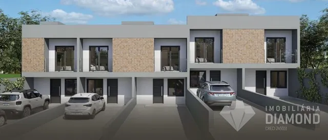 Casa geminada com 2 dormitórios