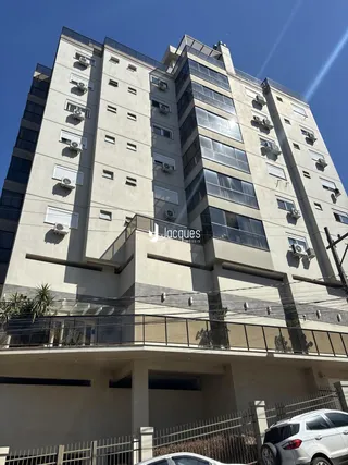 Fachada de um prédio residencial em Lajeado, Brasil.
