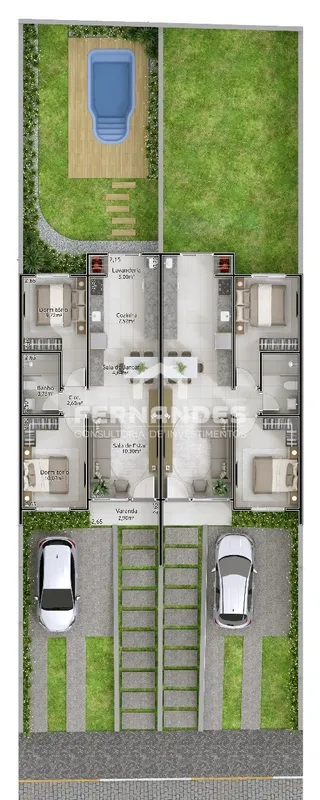 Casa geminada com 2 dormitórios, foto 4
