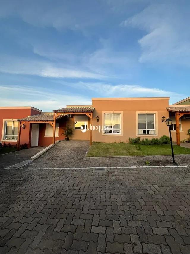 Fachada de uma residência em Lajeado, Brasil.