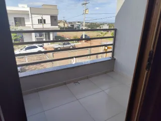 Vista da varanda de um imóvel em Lajeado, Brasil.