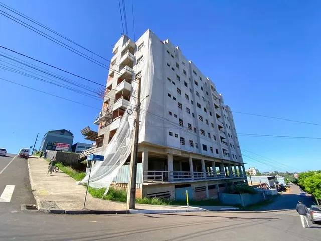 Fachada de um prédio residencial em Lajeado, Brasil.