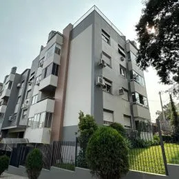 Fachada de um prédio residencial em Lajeado, Brasil.